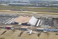 Aerial view of Taiwan Taoyuan International Airport