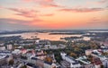Aerial view of Taka-TÃÂ¶ÃÂ¶lÃÂ¶ neighborhood of Helsinki