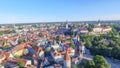 Aerial view of Tallinn skyline, Estonia