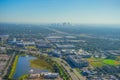 Aerial view of Tampa City