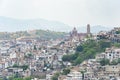 Aerial view of the Taxco, Guerrero, Mexico