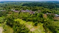 Aerial view of Tegalalang Rice Terrace in Ubud, Bali. Royalty Free Stock Photo