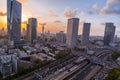 Aerial view of Tel Aviv-Yafo, Israel Royalty Free Stock Photo