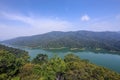 Aerial view of Temengor lake in Royal Belum.