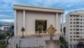 Aerial view of the Temple of Solomon