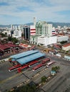 Aerial view terminal Rapid Penang.
