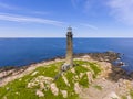 Thacher Island Lighthouse, Cape Ann, MA, USA Royalty Free Stock Photo