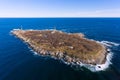 Thacher Island Lighthouses, Cape Ann, Massachusetts Royalty Free Stock Photo