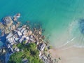 Aerial View: Thong Pan Yai Beach, Koh Phangan