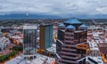 Aerial view of three highest buildings in Tucson Royalty Free Stock Photo