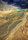 Aerial View of Tibet Royalty Free Stock Photo