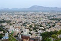 Aerial view of Tirupati City Royalty Free Stock Photo