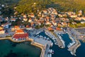 Aerial view of Tkon town on PaÃÂ¡man Island