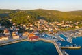 Aerial view of Tkon town on PaÃÂ¡man Island