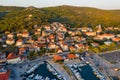 Aerial view of Tkon town on PaÃÂ¡man Island