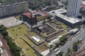 Aerial view of tlatelolco mexico city