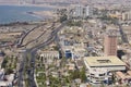 Aerial view to Arica city from El Morro hill , Chile. Royalty Free Stock Photo