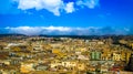 Aerial view to Asmara capital of Eritrea Royalty Free Stock Photo