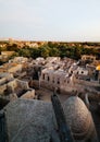 Aerial view to Balat old town in Dakhla oasis, Egypt Royalty Free Stock Photo