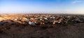 Aerial view to Hargeisa, biggest city of Somaliland Somalia Royalty Free Stock Photo