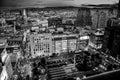 Aerial view to Macy`s flagship store on Union Square Royalty Free Stock Photo