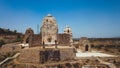 Aerial View to the Ruins of the Shri Katas Raj Temples, Pakistan