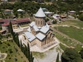 Aerial view to Samtavro Monastery in Mtskheta, Georgia Royalty Free Stock Photo