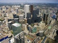 Aerial view of Toronto downtown