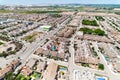 Aerial view Torre de la Horadada townscape