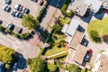 Aerial View of Toulouse, in Haute Garonne, Occitanie, France