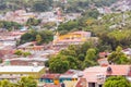 Aerial view at the town of Boaco in Nicaragua