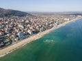 Aerial view of town of Obzor, Bulgaria