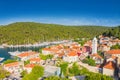 Town of Skradin in Dalmatia, Croatia Royalty Free Stock Photo