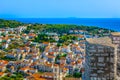 Townscape of city Hvar, Croatia. Royalty Free Stock Photo