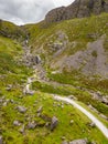 Aerial view of Trail to Mahon Falls, Mountain Breeze, Comeragh