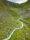 Aerial view of Trail to Mahon Falls, Mountain Breeze, Comeragh