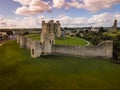 Aerial view. Trim Castle. county Meath. Ireland Royalty Free Stock Photo