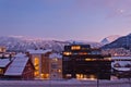 Aerial view of Tromso