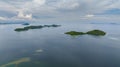 Tropical landscape of Borneo island. Malaysia. Royalty Free Stock Photo