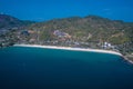 Aerial view of tropical Kata Noi Beach area in Phuket
