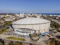 Aerial View of Tropicana Field Royalty Free Stock Photo