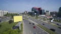 Aerial view of Tsarigradsko Chaussee, Sofia, Bulgaria Royalty Free Stock Photo