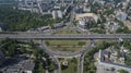 Aerial view of Tsarigradsko Chaussee, Sofia, Bulgaria Royalty Free Stock Photo