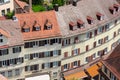 Aerial view of Tubingen old town, Germany Royalty Free Stock Photo