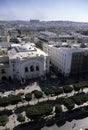 Aerial view- Tunis, Tunisia Royalty Free Stock Photo