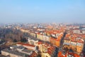 Aerial view of Turin City Royalty Free Stock Photo