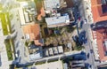 Aerial view of Tuscan Homes, Italy Royalty Free Stock Photo