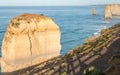 Aerial view of Twelve Apostles, Victoria - Australia Royalty Free Stock Photo