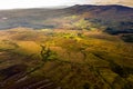 Aerial view of Tymeen in the bluestack mountains in Donegal - Ireland