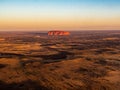 Aerial View Of Uluru Royalty Free Stock Photo